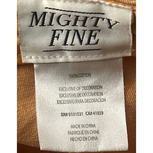 Joshua Tree Hat Cap Strap Back Orange Desert Blooms Embroidered Mighty Fine - Picture 8 of 8